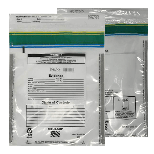 Tamper Evident Bags