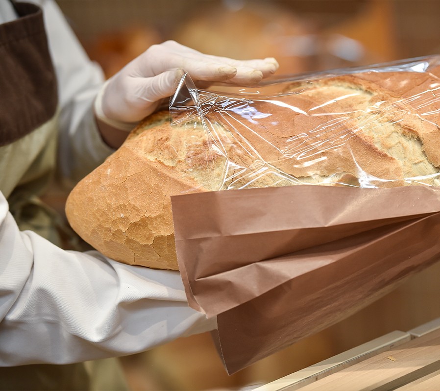 Bread Bakery Bags Wholesale Custom Printed Bakery Bags USA