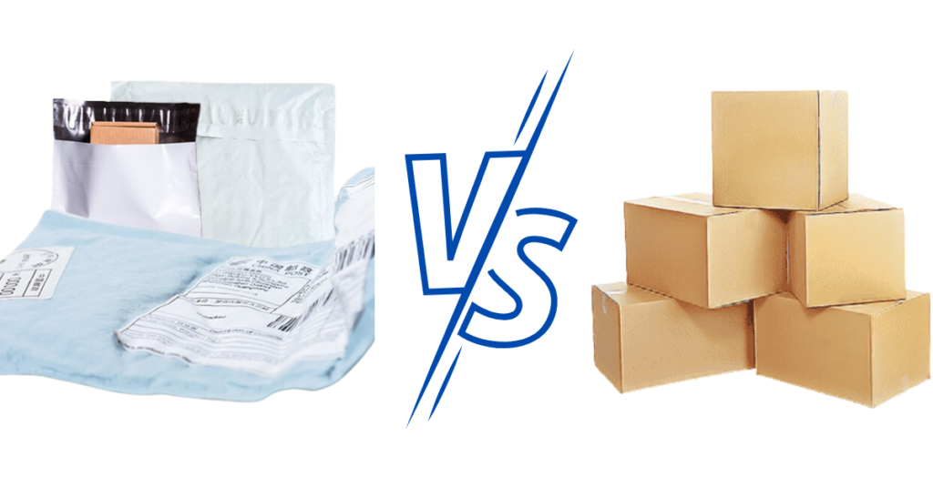 Custom Poly Mailer Bags vs. Traditional Shipping Boxes: Which is better for Your Business in the USA?